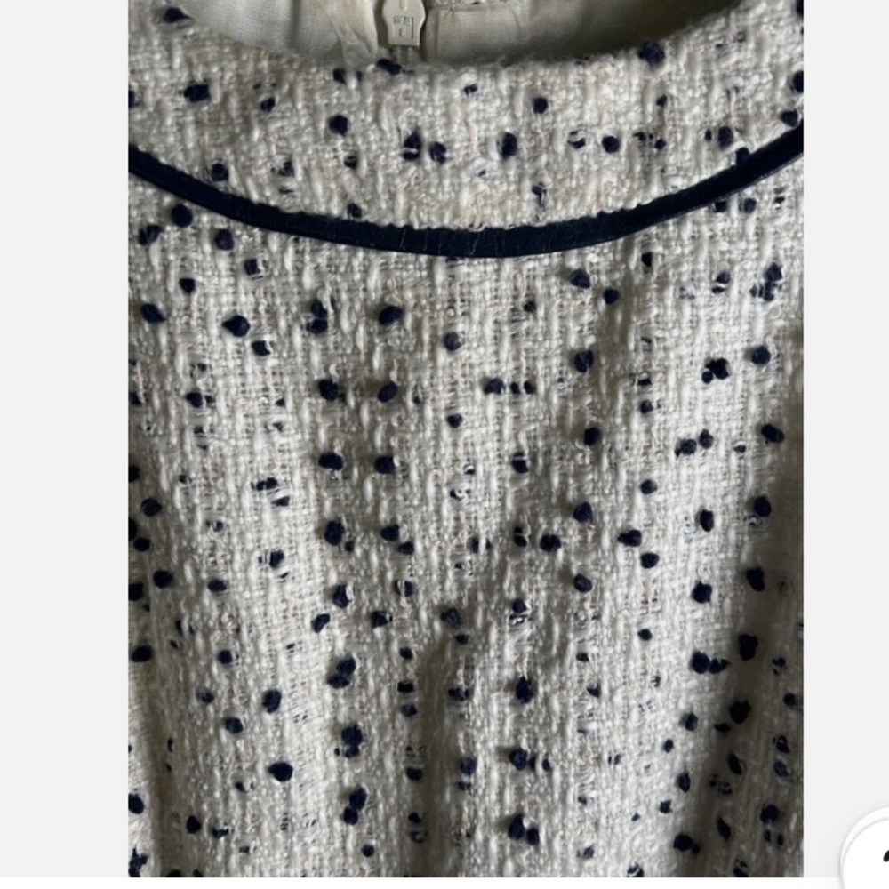 Micheal Kors Classic Sleeveless Tweed Dress Size 12 - Picture 11 of 13
